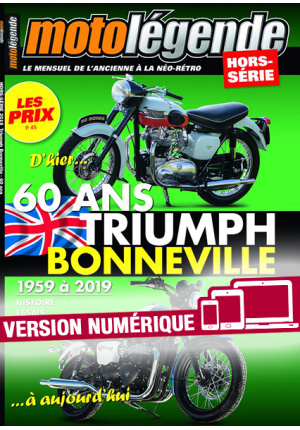Hors-série Moto Légende Triumph Bonneville 60 ans (version numérique)