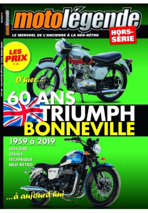 Hors-série – Moto Légende Triumph Bonneville 60 ans