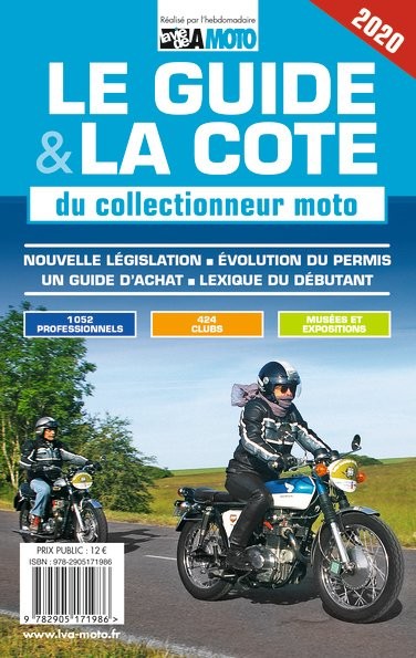 Le guide et la cote du collectionneur moto 2020