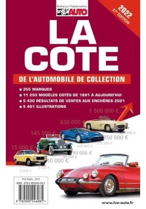 La cote de l’automobile de collection 2022