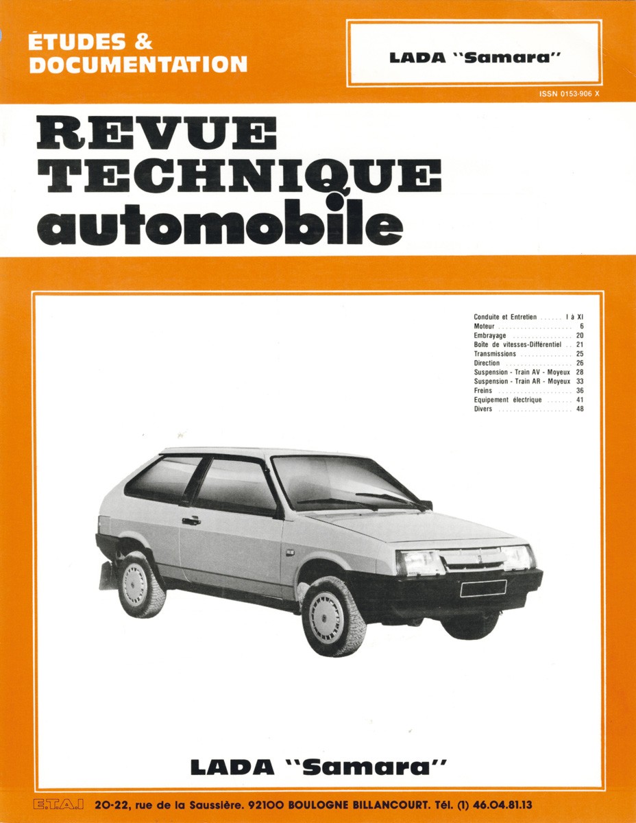 LADA SAMARA 87-94 RTA 499