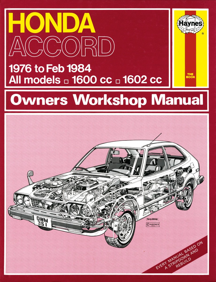 Honda accord 76-feb 84