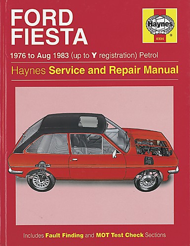 FORD FIESTA 1976-AUG 1983