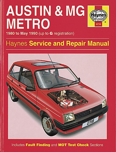 AUSTIN/MG METRO 1980-MAY 1990