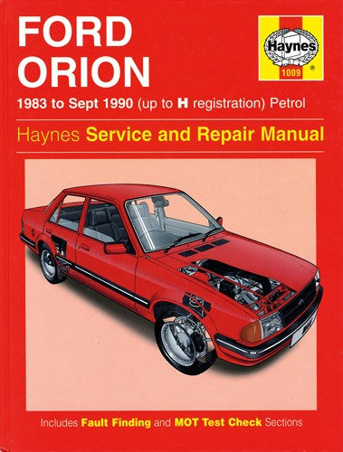 Ford orion petrol 1983-sept 1990