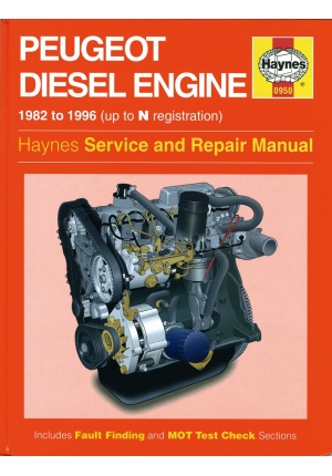 Peugeot diesel engine 82-96 haynes 0950