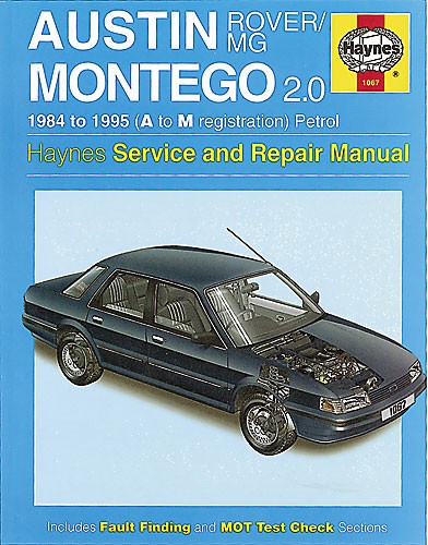 Austin/mg/rover montego 2.0 petrol 1984-1995