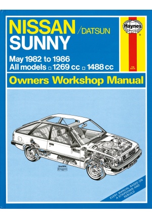 Nissan sunny petrol may 1982-oct 1986