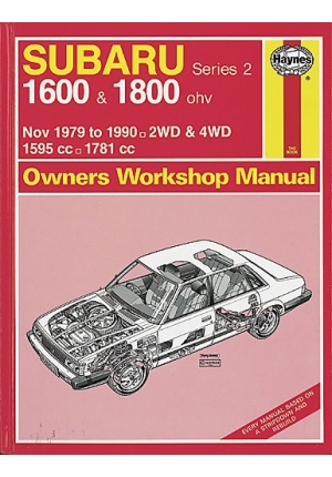 SUBARU 1600 & 1800 NOV 1979-1990