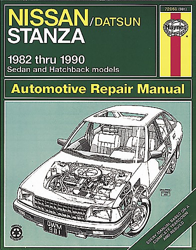 NISSAN STANZA 1982-1990