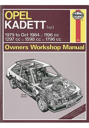 OPEL KADETT PETROL NOV 1979-OCT 1984