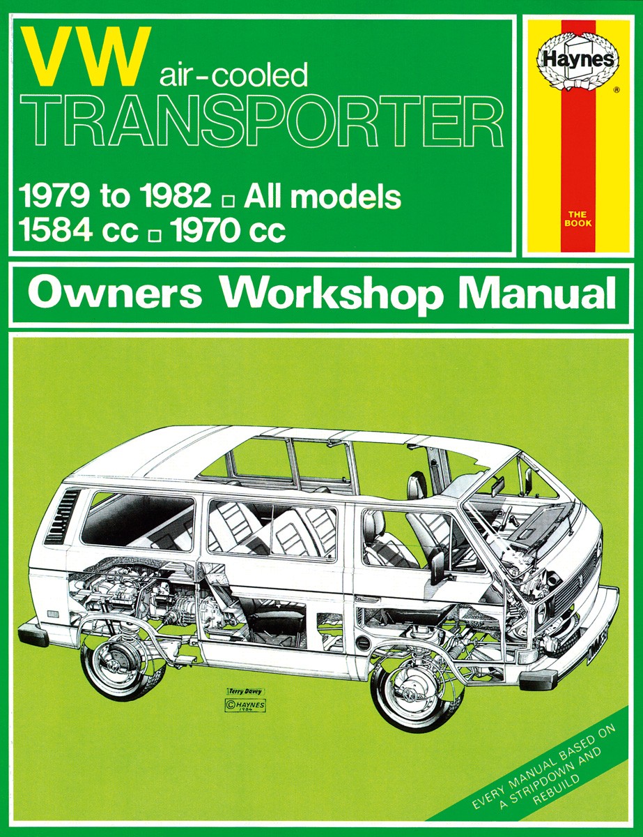 Volkswagen transporter (air-cooled) petrol 1979-1982