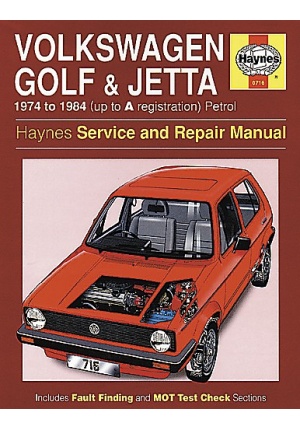 VOLKSWAGEN GOLF & JETTA MK1 PETROL 1974-1984