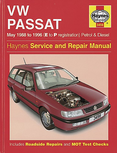 VOLKSWAGEN PASSAT 4-CYL PETROL & DIESEL MAY 1988-1996