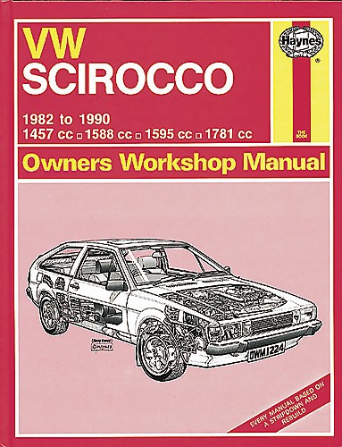 VOLKSWAGEN SCIROCCO 1982-1990