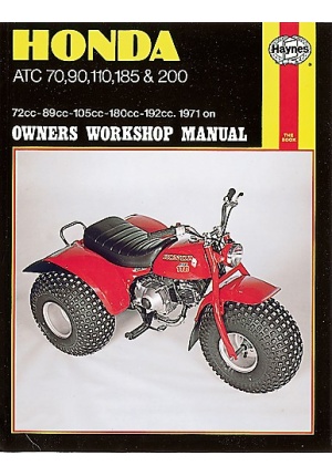 Honda atc 70, 90, 110, 185 & 200 1971-1981