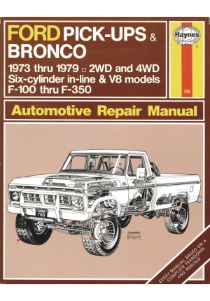 Ford pick-ups & bronco 73-79 haynes 788