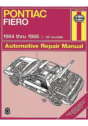 PONTIAC FIERO 1984-1988