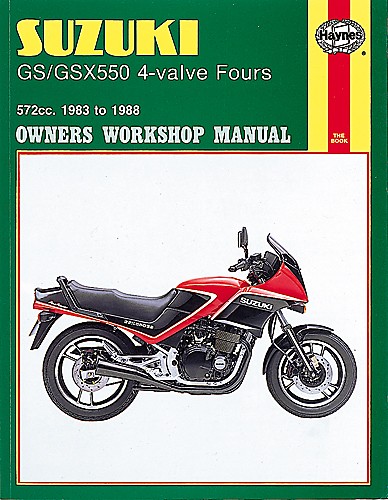 Suzuki gs/gsx550 4-valve fours 1983-1988