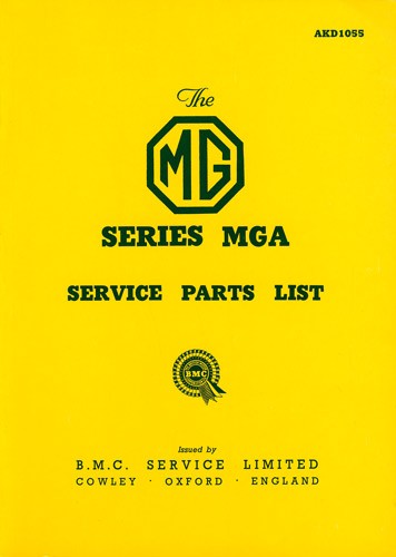 Mg mga 1500 official parts catalogue