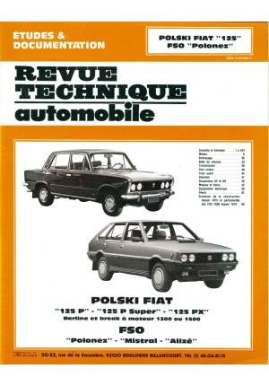 Fiat polski 125 p, super, px 71-87 rta 345