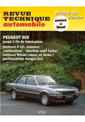 Peugeot 505 diesel grd, srd, srd turbo 1980-1992