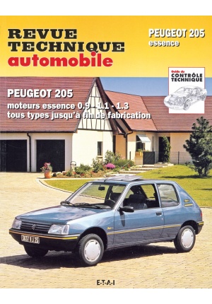 Peugeot 205 essence 0.9, 1.1 &.1.3 83-98