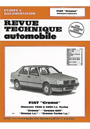 FIAT CROMA ESSENCE 1985-1993 & DIESEL (TD & TDI) 1986-1991