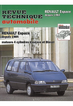 RENAULT ESPACE 4 CYLINDRES E & D - TD DEPUIS 1984