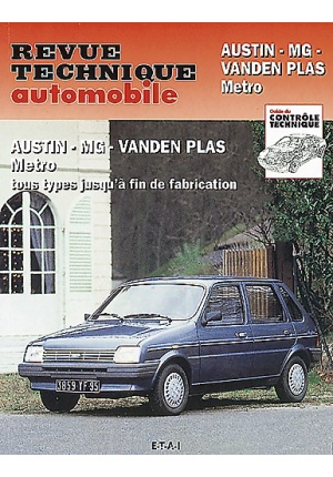 AUSTIN  MG VANDEN PLAS METRO 1980-1992