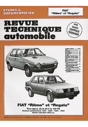 FIAT RITMO & REGATA ESSENCE SAUF ABARTH 1978-1990