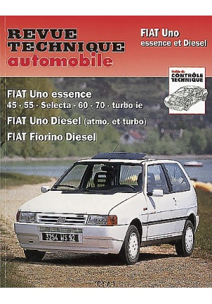 FIAT UNO E JUSQU'A 1995 - D & TD JUSQU'A 90 - FIORINO D 1988-1990