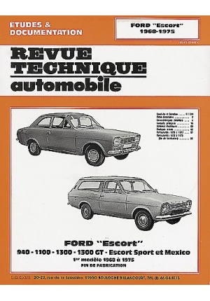 FORD ESCORT TOUS MODELES 1968-1975