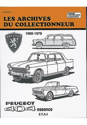 PEUGEOT 404 ESSENCE 1960-1978