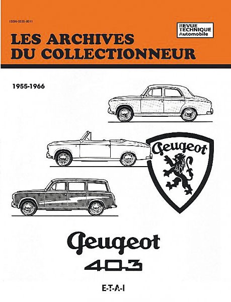 Peugeot 403 8 et 7 cv 55-66