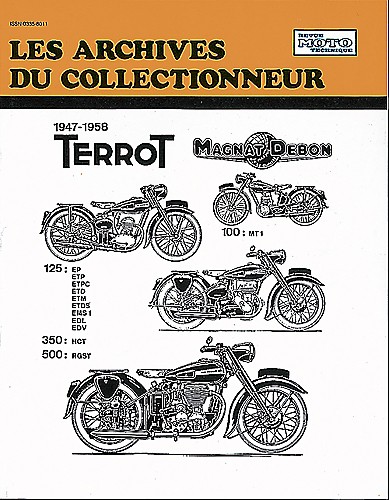 Terrot 100-125-350 HCT et 500 RGST (1947 à 1958)