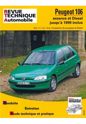 Peugeot 106 essence (8 soupapes) 1992-1999 et diesel 1993-1999