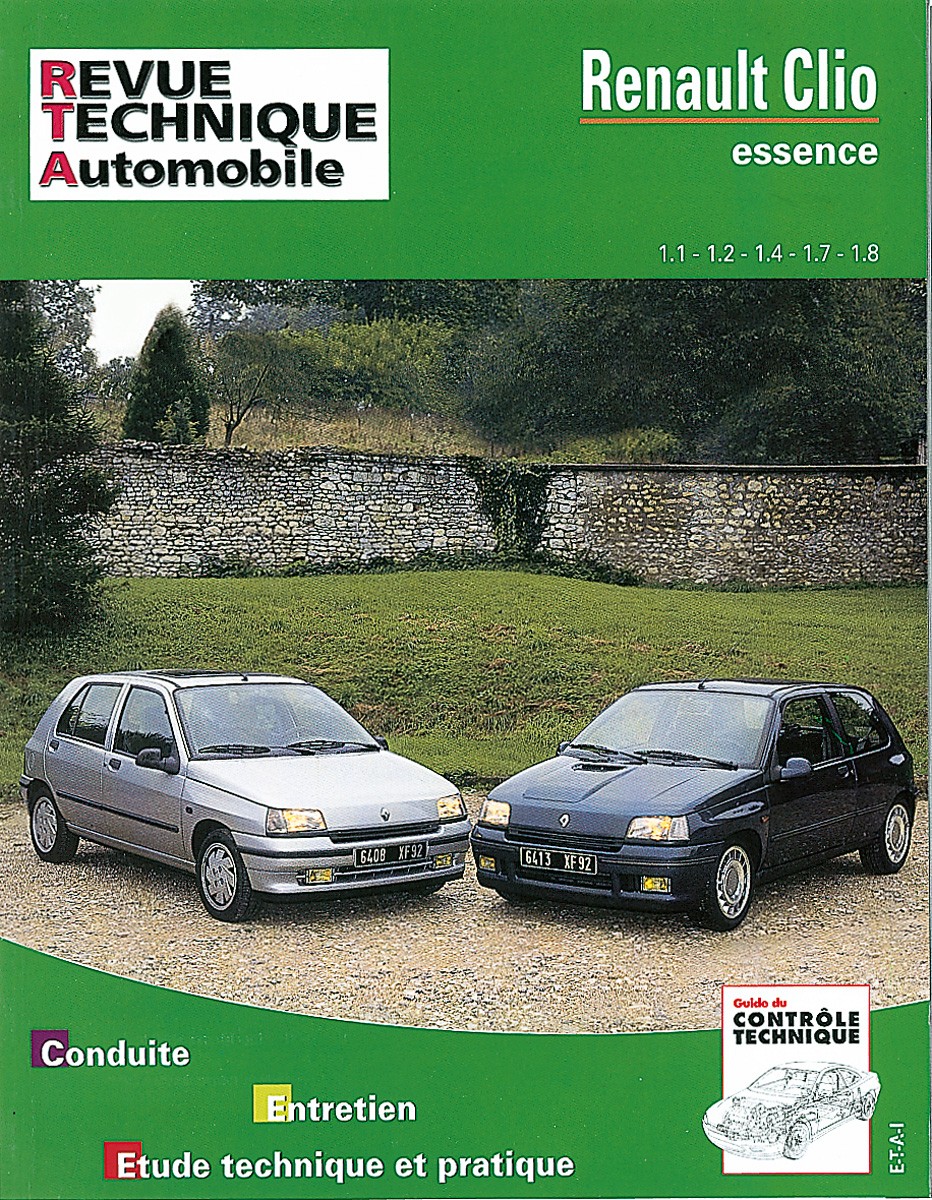 Renault Clio 1.7, 1.8 et 16 S 1990-1993