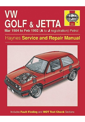 VOLKSWAGEN GOLF & JETTA MK2 PETROL MAR 1984-FEB 1992