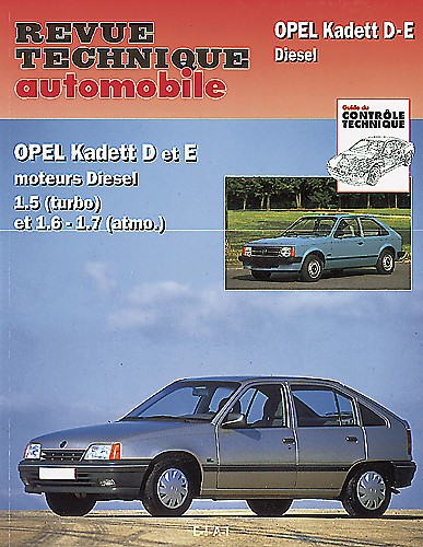 OPEL KADETT DIESEL D & E 1982-1990