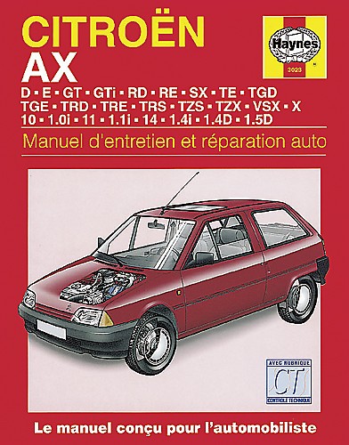 CITROEN AX ESSENCE & DIESEL 1986-1998