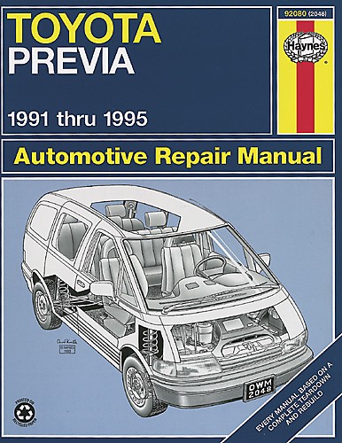 TOYOTA PREVIA 1991-1995