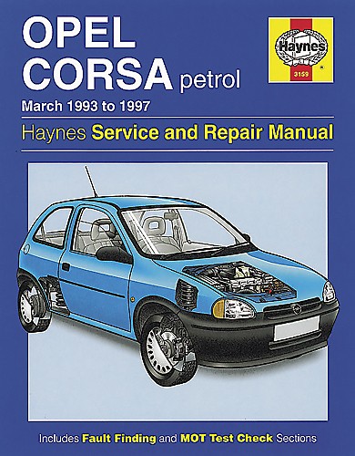 OPEL CORSA PETROL MAR 1993-1997