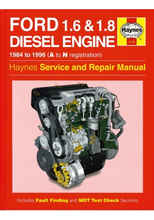 Ford 1.6 & 1.8 litre diesel engine 84-96