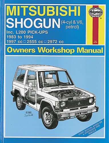 MITSUBISHI SHOGUN & L200 PICK-UPS PETROL 1983-1994