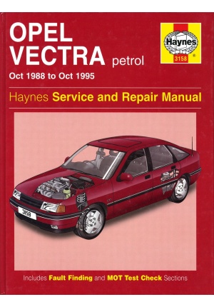 Opel vectra petrol oct 1988-oct 1995