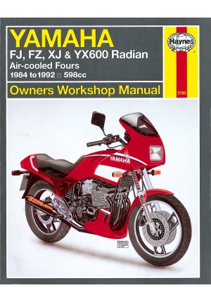Yamaha fj, fz, XJ & yx600 radian 1984-1992