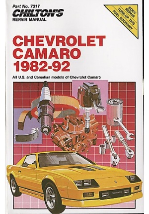 CHEVROLET CAMARO 1982-1992