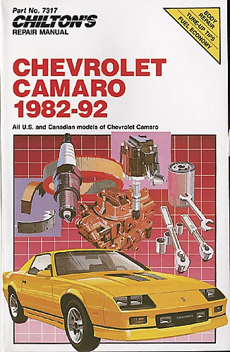 CHEVROLET CAMARO 1982-1992