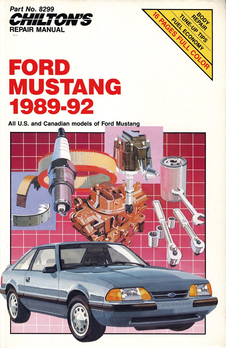Chilton Ford Mustang 89-92